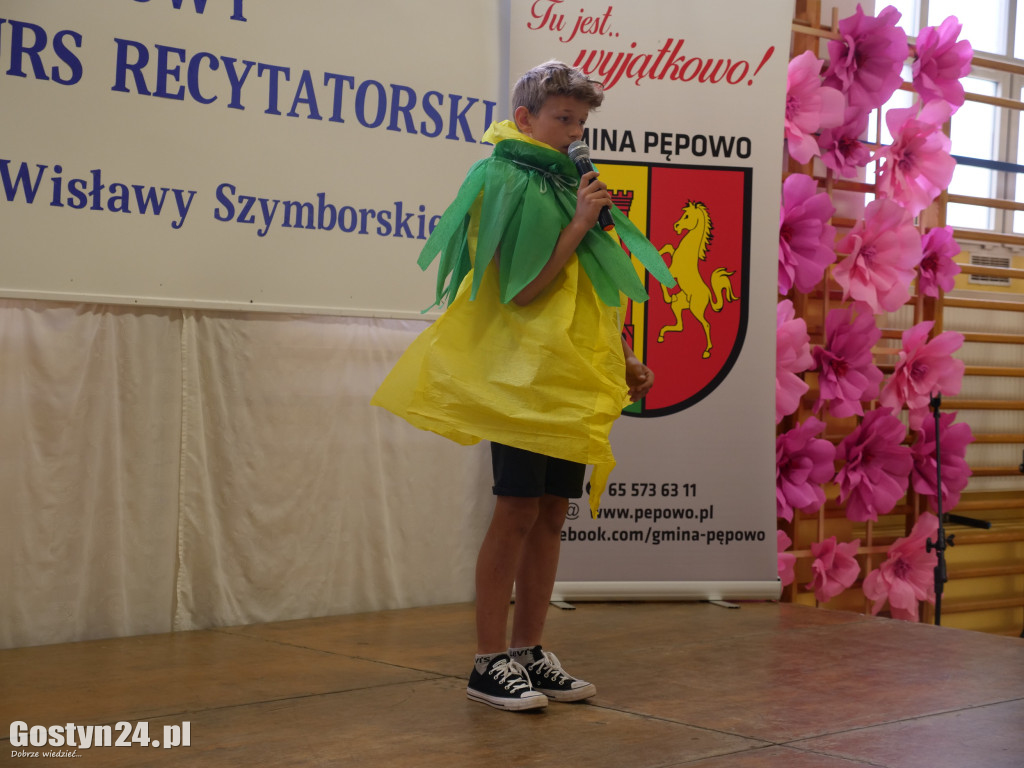Konkurs recytatorski im. W. Szymborskiej w Skoraszewicach