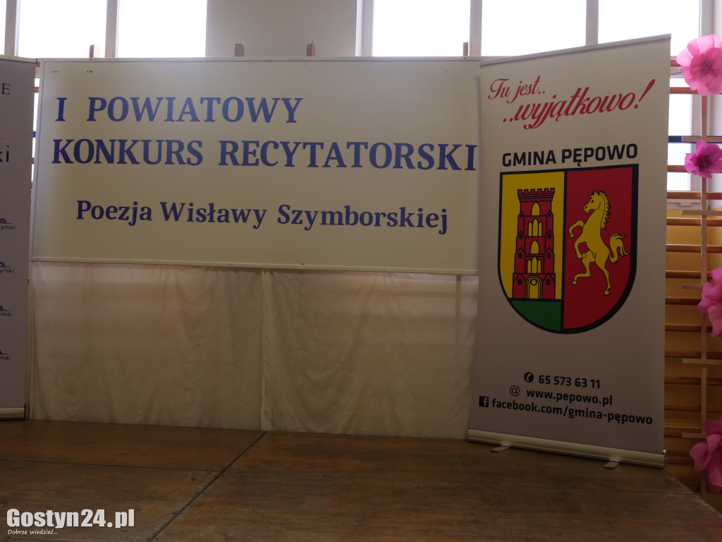 Konkurs recytatorski im. W. Szymborskiej w Skoraszewicach