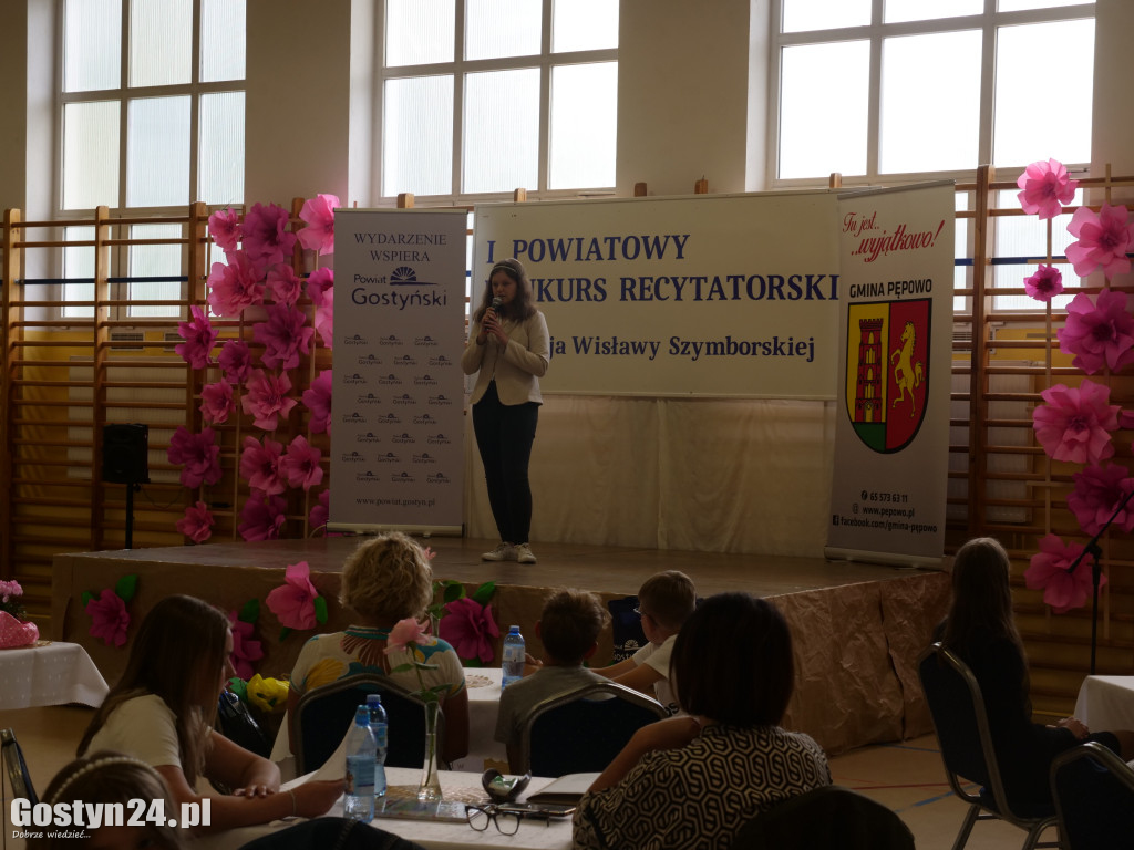 Konkurs recytatorski im. W. Szymborskiej w Skoraszewicach