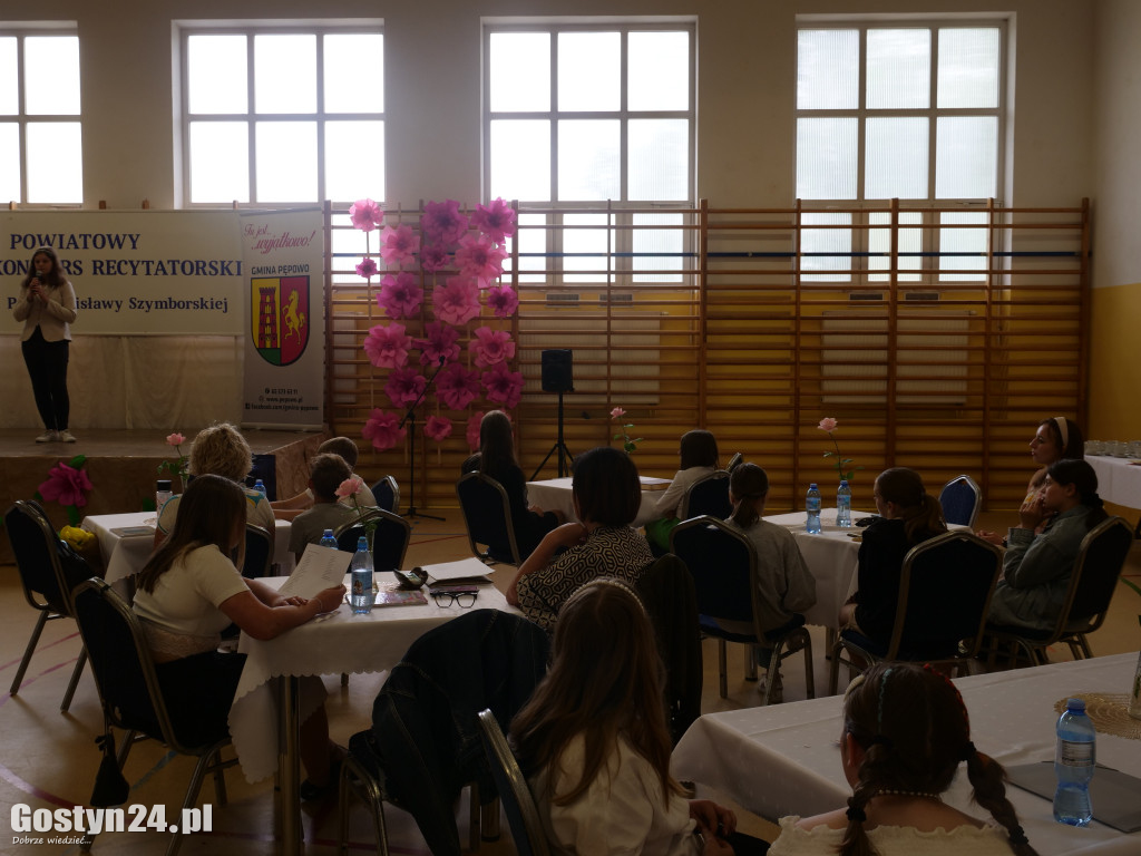 Konkurs recytatorski im. W. Szymborskiej w Skoraszewicach