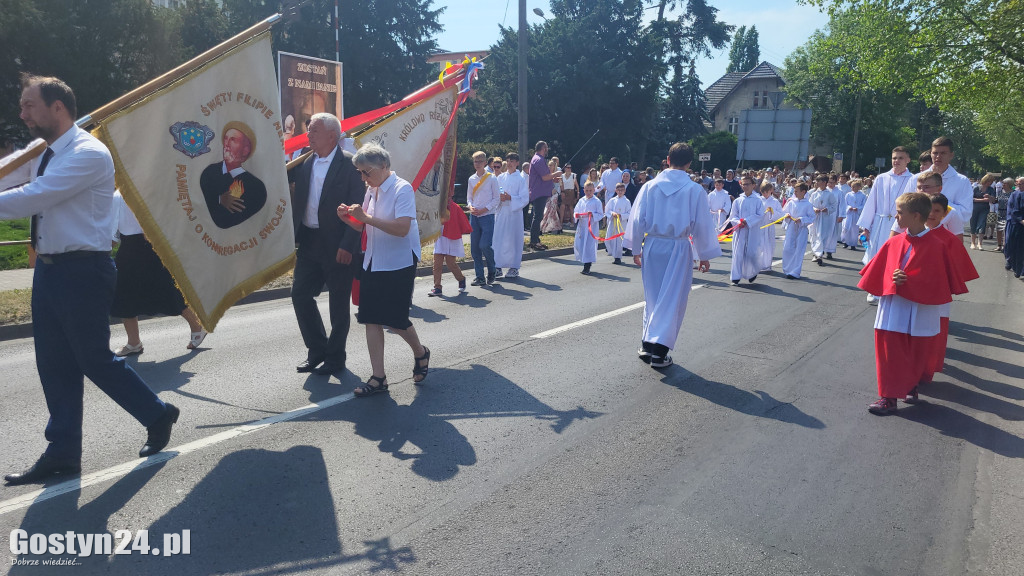 Procesja Bożego Ciała w Gostyniu