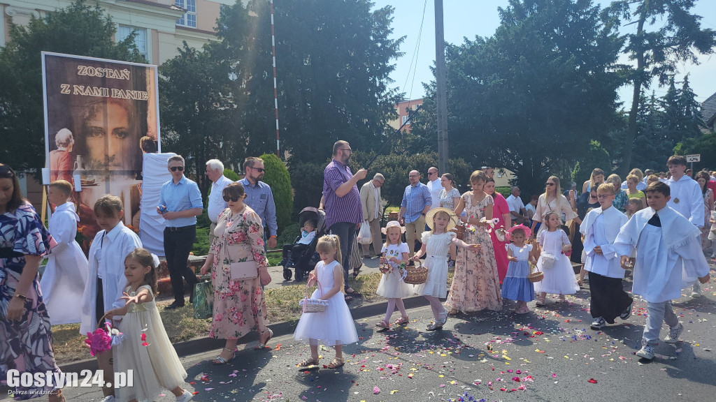 Procesja Bożego Ciała w Gostyniu