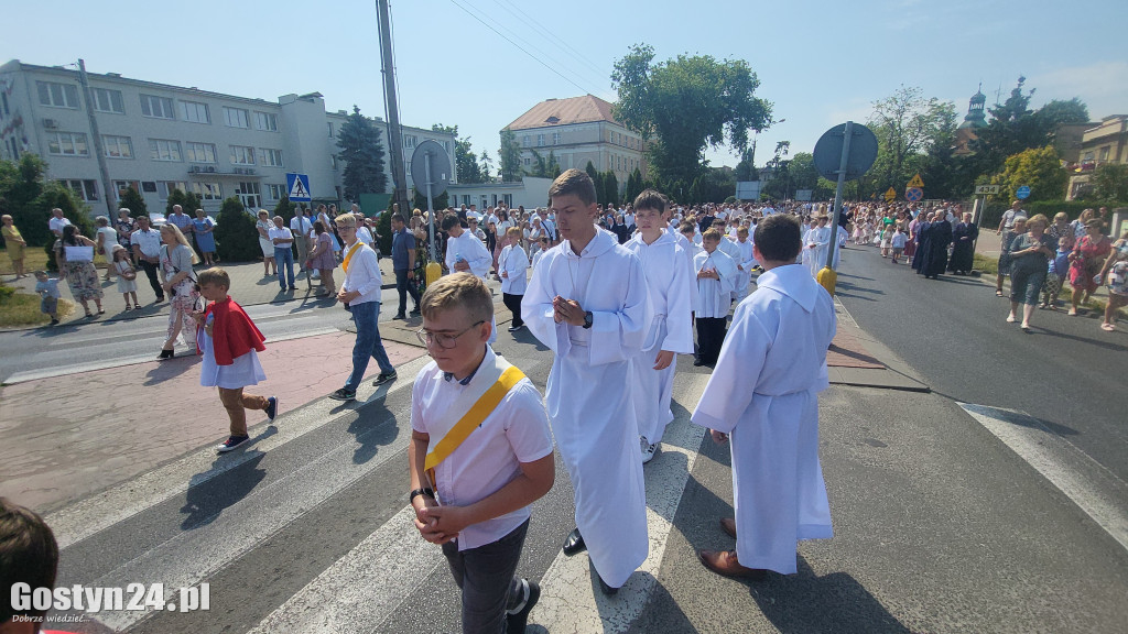 Procesja Bożego Ciała w Gostyniu