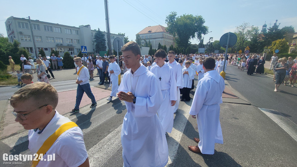 Procesja Bożego Ciała w Gostyniu