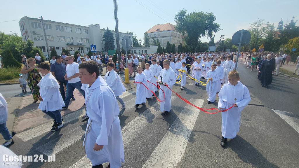 Procesja Bożego Ciała w Gostyniu