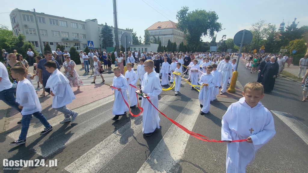 Procesja Bożego Ciała w Gostyniu