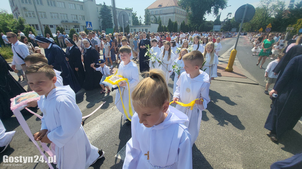 Procesja Bożego Ciała w Gostyniu