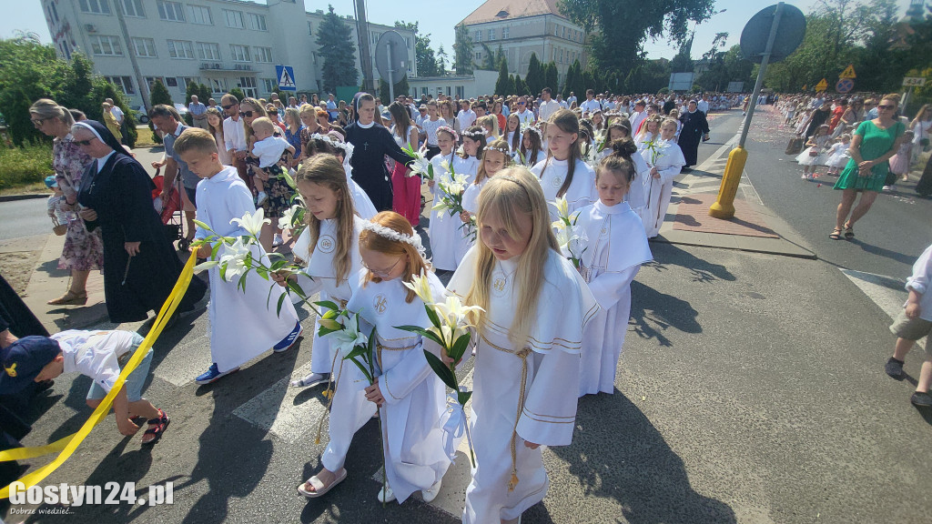 Procesja Bożego Ciała w Gostyniu