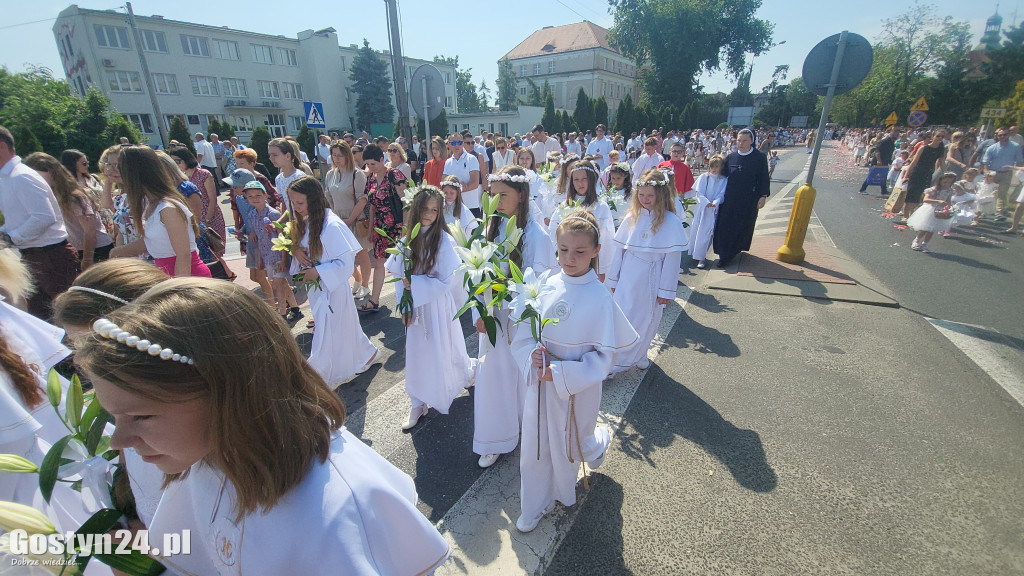 Procesja Bożego Ciała w Gostyniu