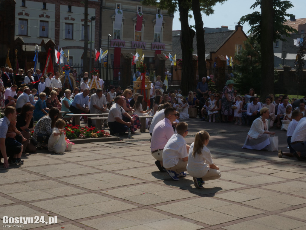Procesja Bożego Ciała w Krobi