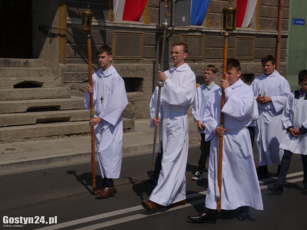 Procesja Bożego Ciała w Krobi