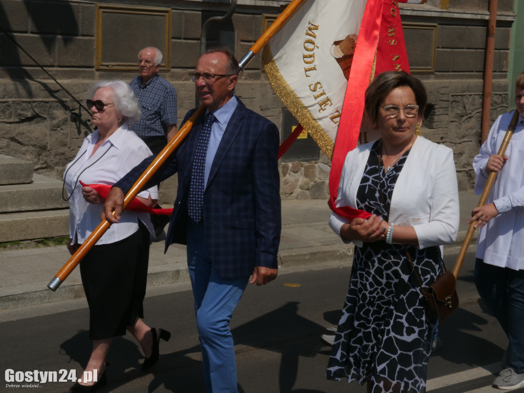 Procesja Bożego Ciała w Krobi
