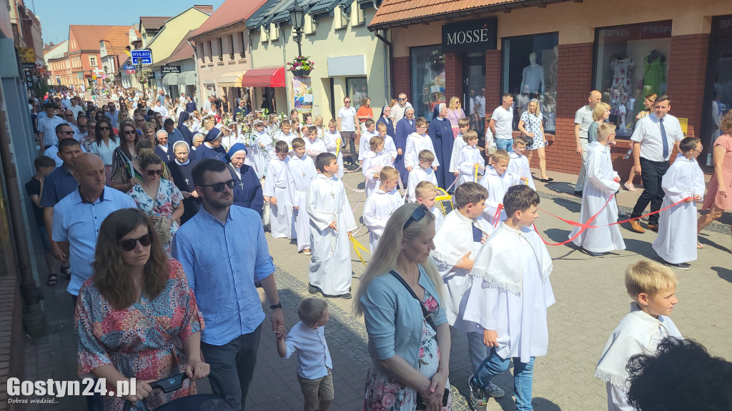 Procesja Bożego Ciała w Gostyniu