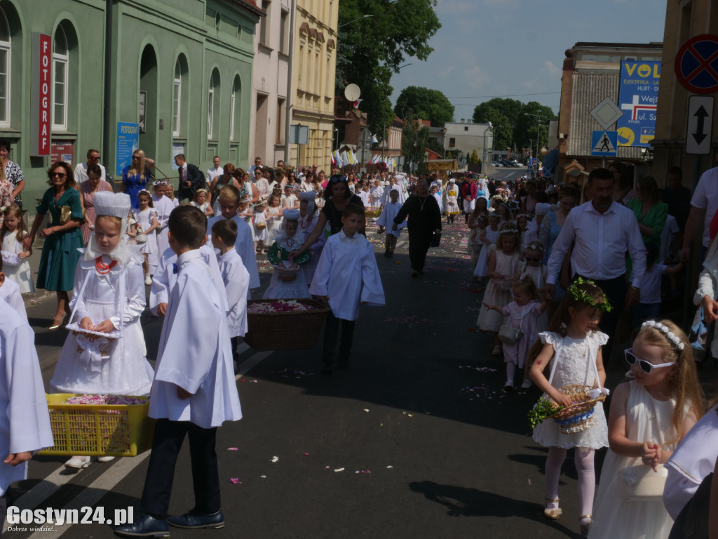 Procesja Bożego Ciała w Krobi