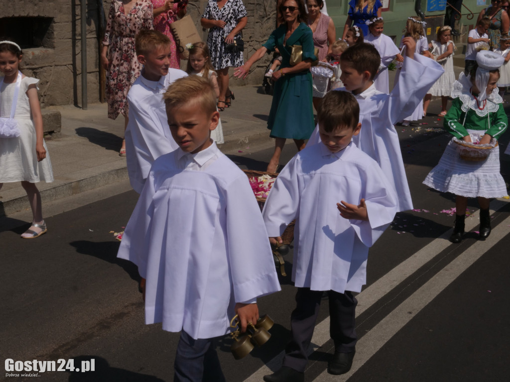 Procesja Bożego Ciała w Krobi