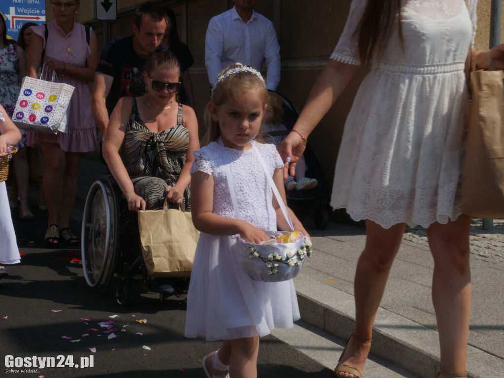 Procesja Bożego Ciała w Krobi