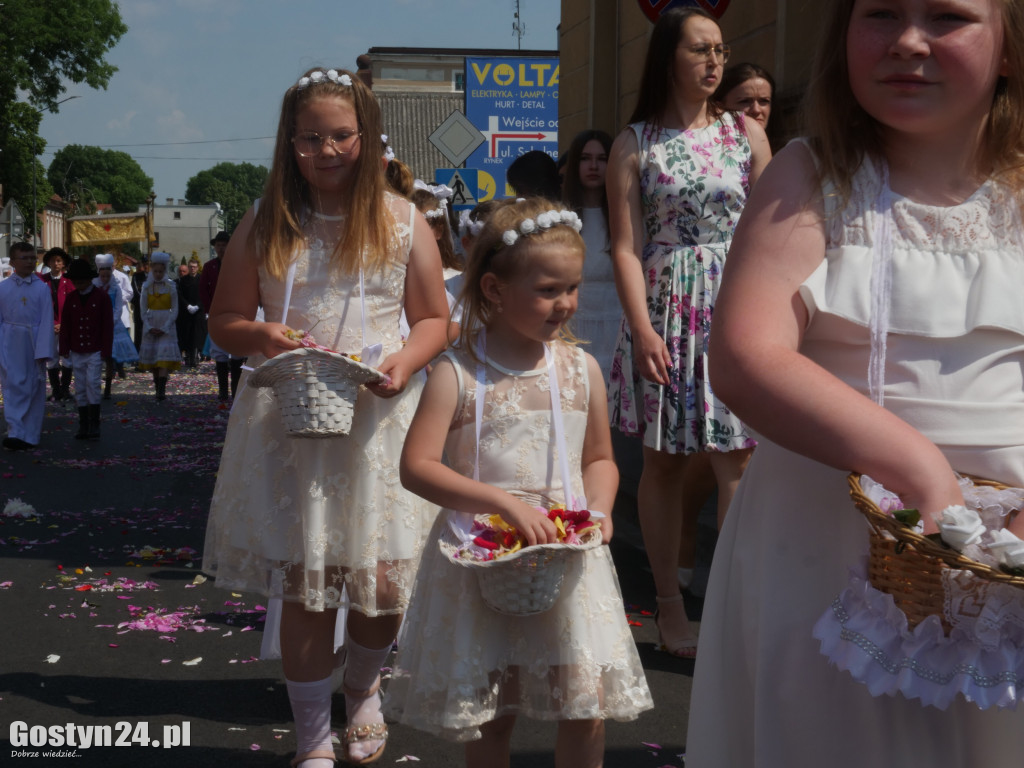 Procesja Bożego Ciała w Krobi