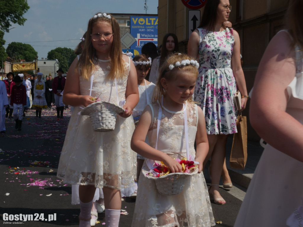 Procesja Bożego Ciała w Krobi