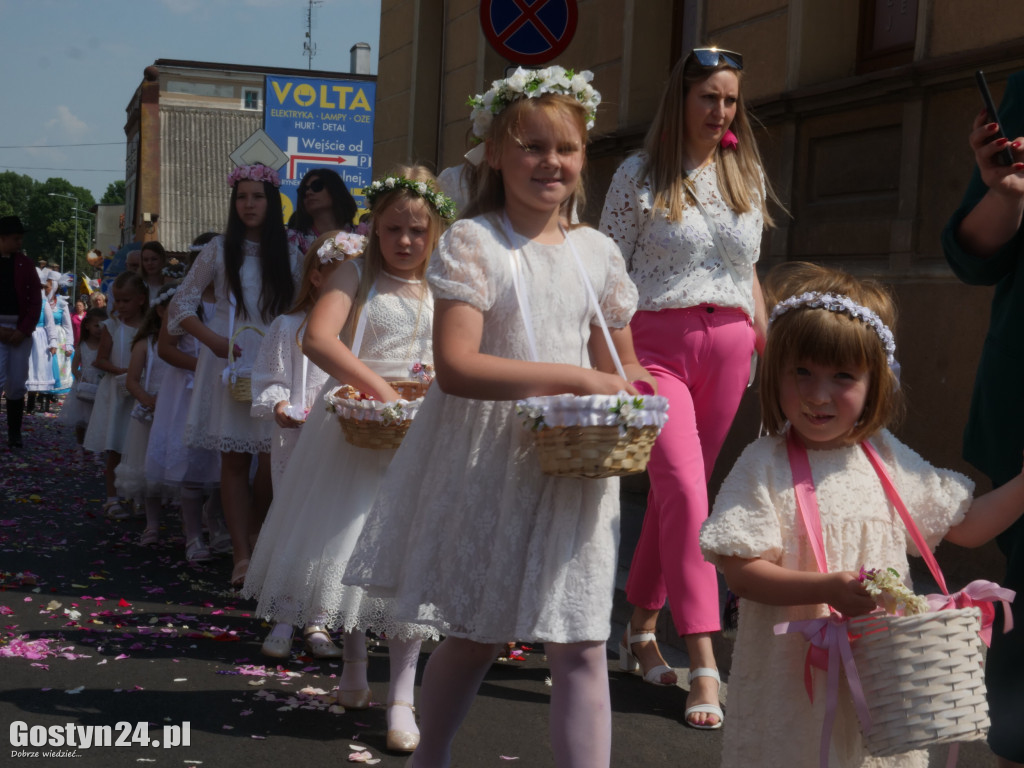 Procesja Bożego Ciała w Krobi