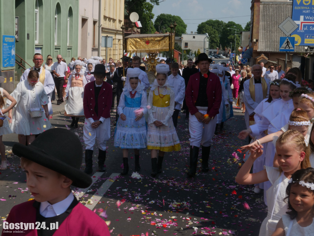Procesja Bożego Ciała w Krobi