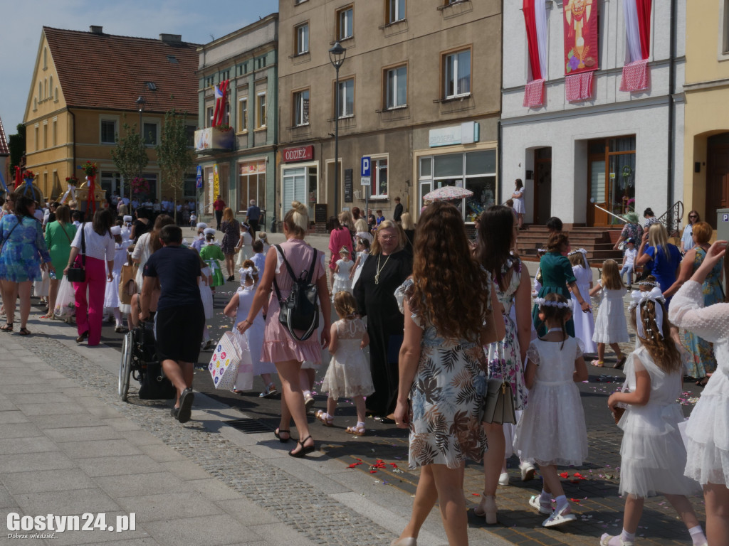 Procesja Bożego Ciała w Krobi