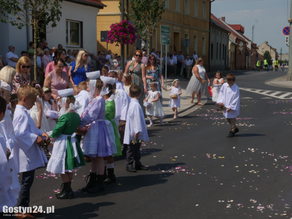 Procesja Bożego Ciała w Krobi