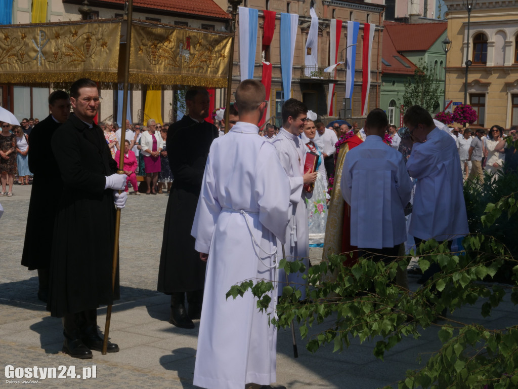 Procesja Bożego Ciała w Krobi