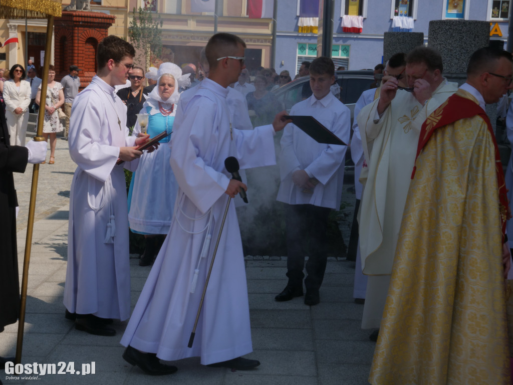 Procesja Bożego Ciała w Krobi