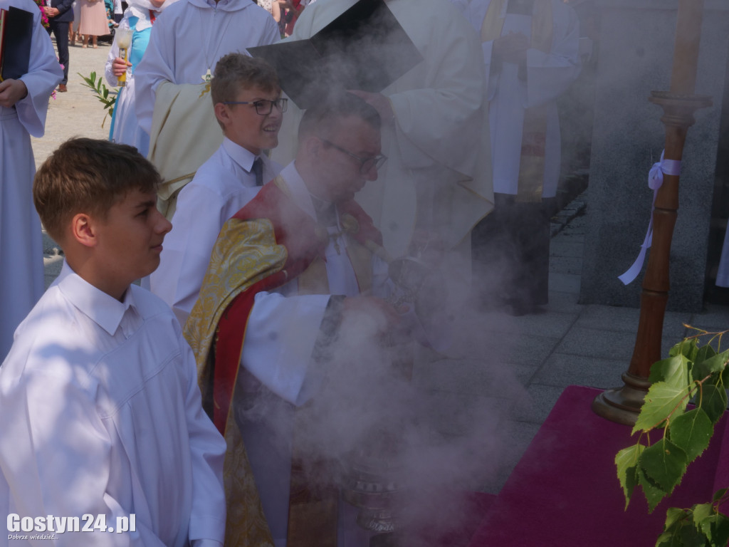 Procesja Bożego Ciała w Krobi