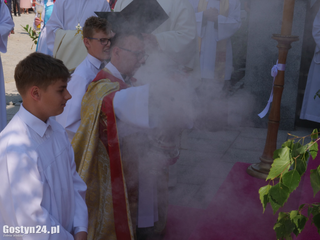 Procesja Bożego Ciała w Krobi
