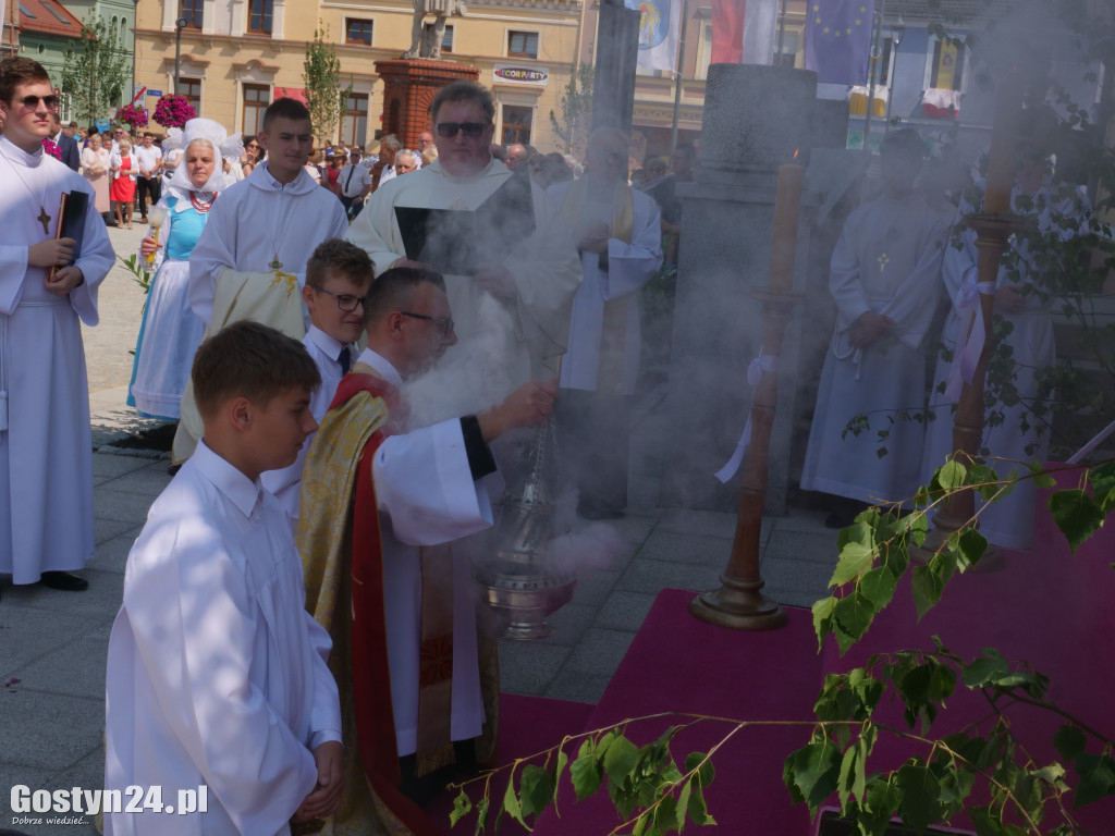 Procesja Bożego Ciała w Krobi