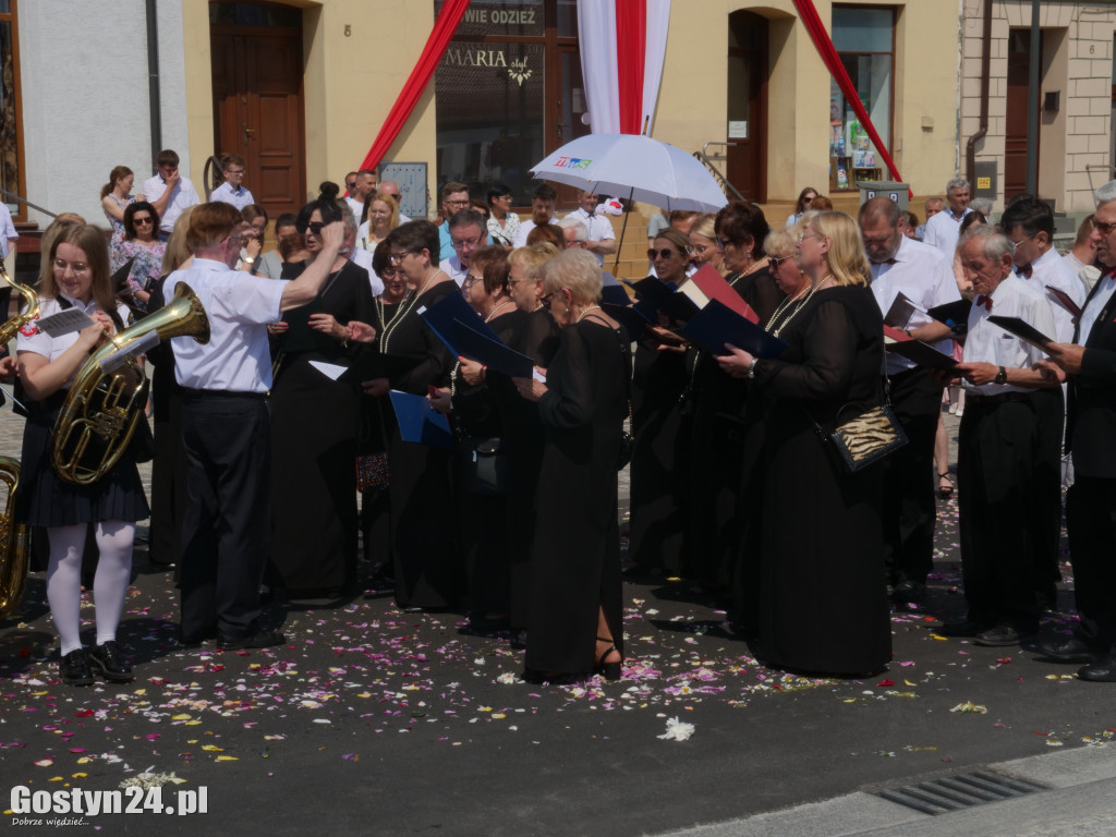 Procesja Bożego Ciała w Krobi
