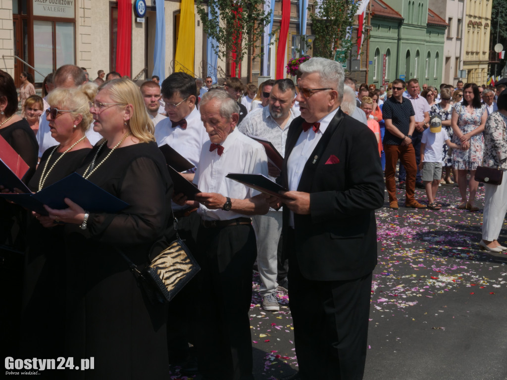 Procesja Bożego Ciała w Krobi