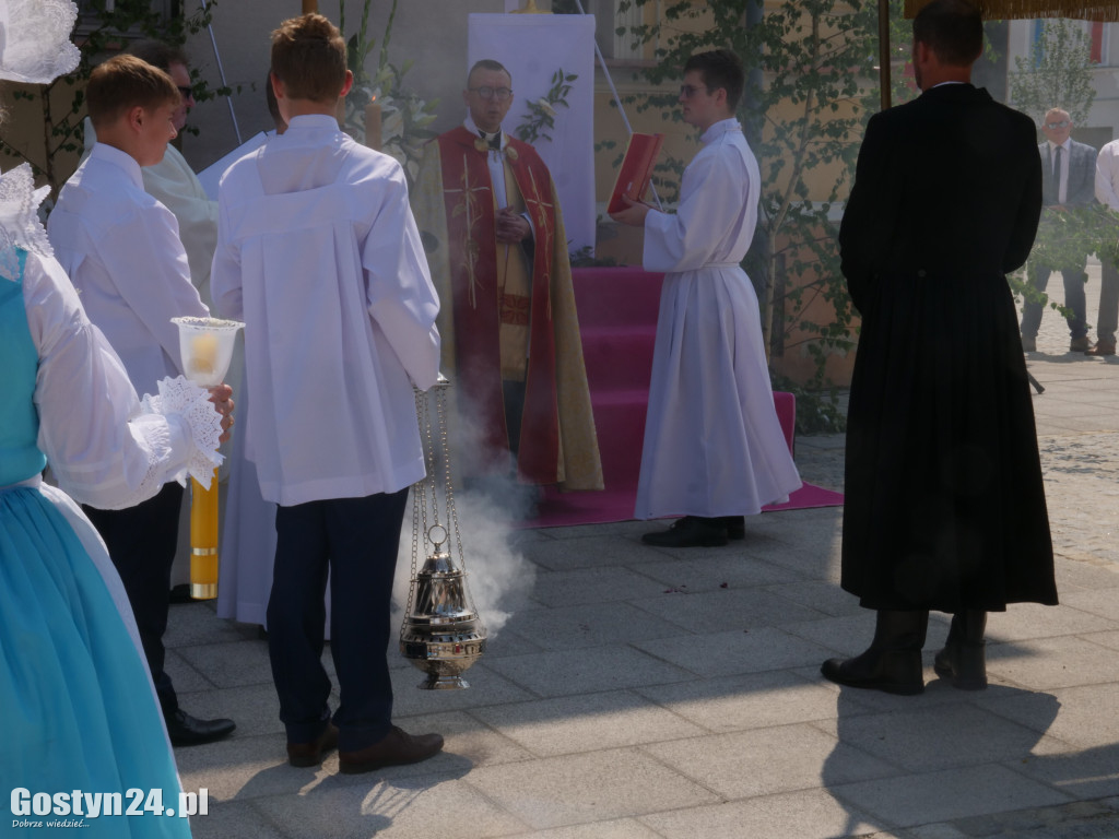 Procesja Bożego Ciała w Krobi