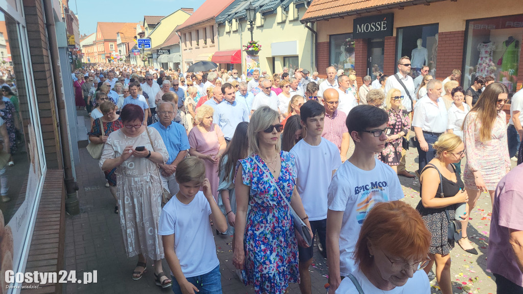 Procesja Bożego Ciała w Gostyniu