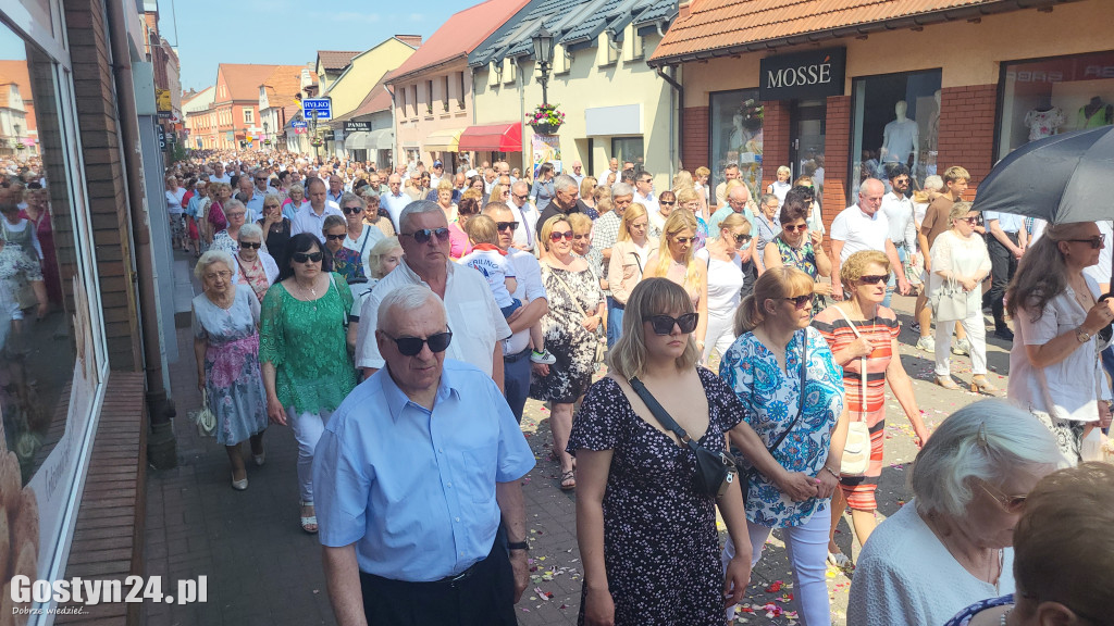 Procesja Bożego Ciała w Gostyniu