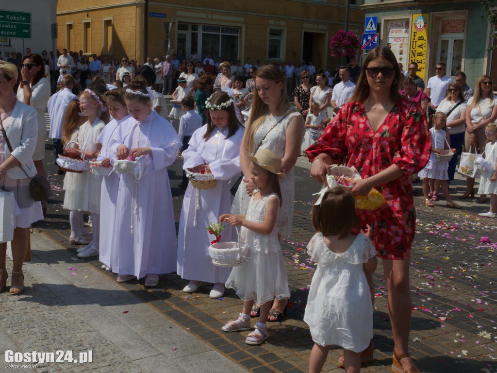 Procesja Bożego Ciała w Krobi