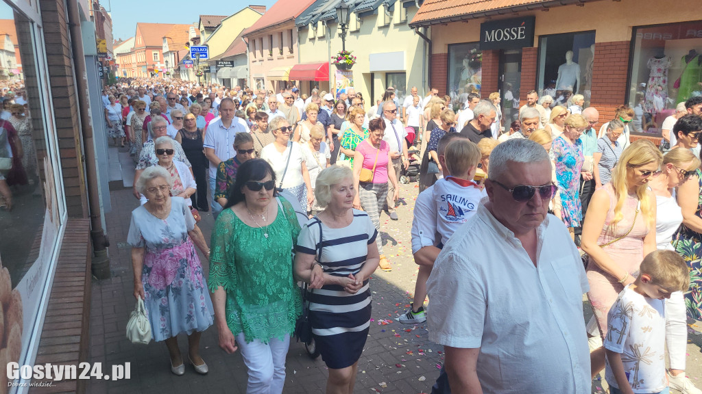 Procesja Bożego Ciała w Gostyniu