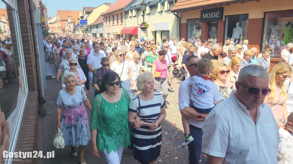 Procesja Bożego Ciała w Gostyniu