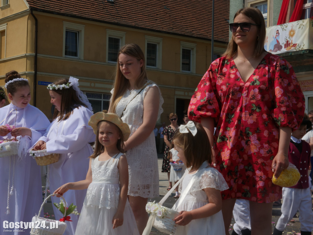 Procesja Bożego Ciała w Krobi