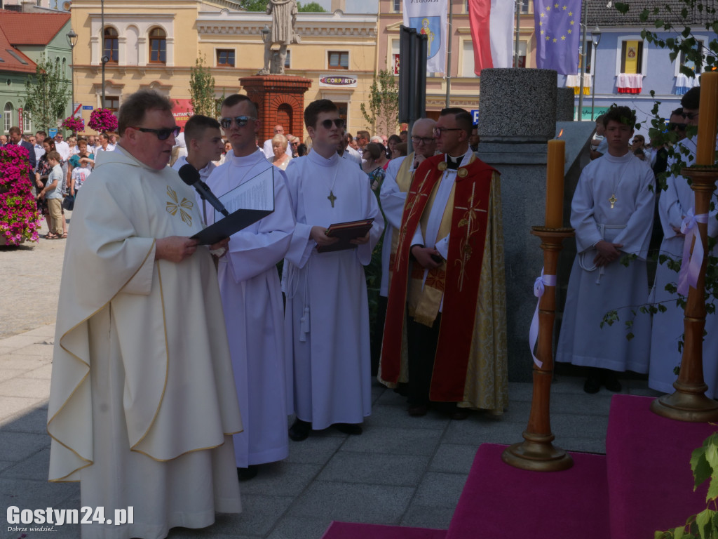 Procesja Bożego Ciała w Krobi