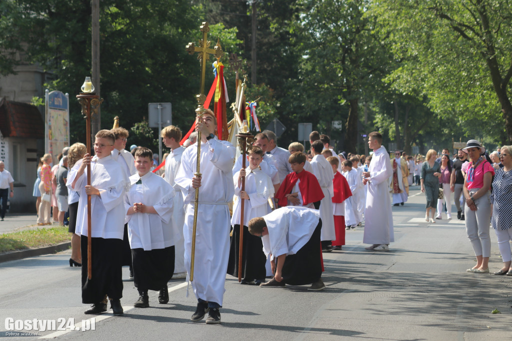 Procesja Bożego Ciała w Gostyniu