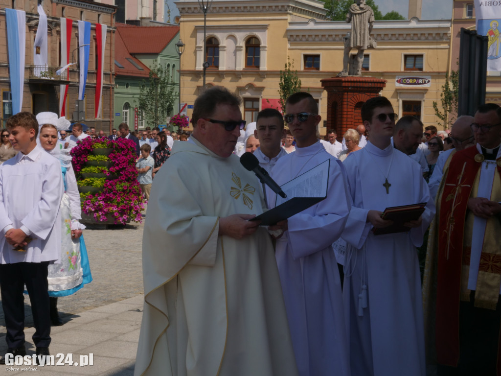 Procesja Bożego Ciała w Krobi