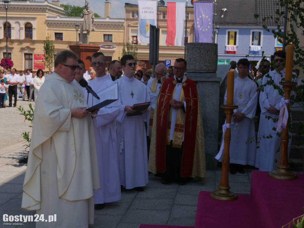 Procesja Bożego Ciała w Krobi