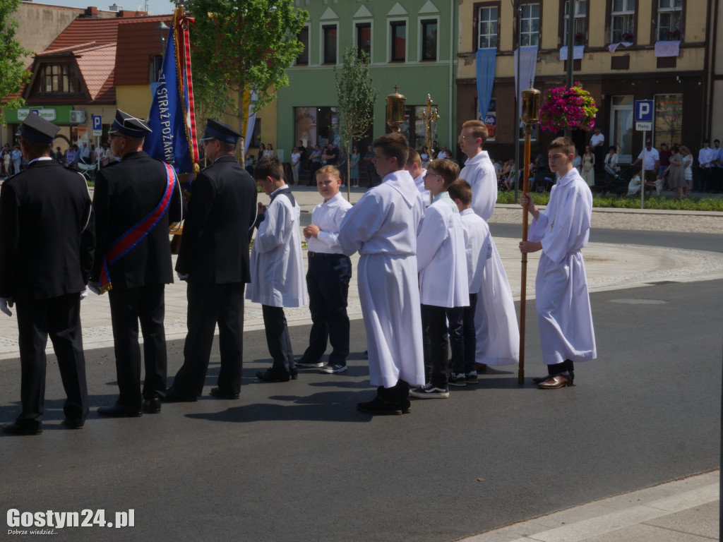 Procesja Bożego Ciała w Krobi