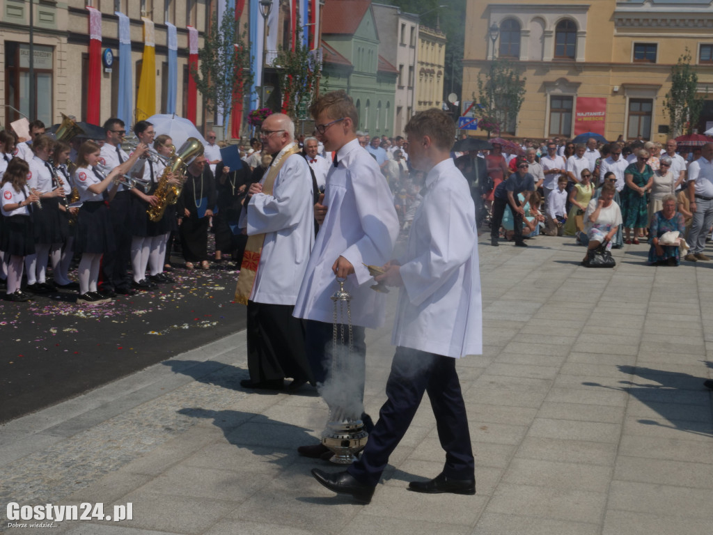 Procesja Bożego Ciała w Krobi