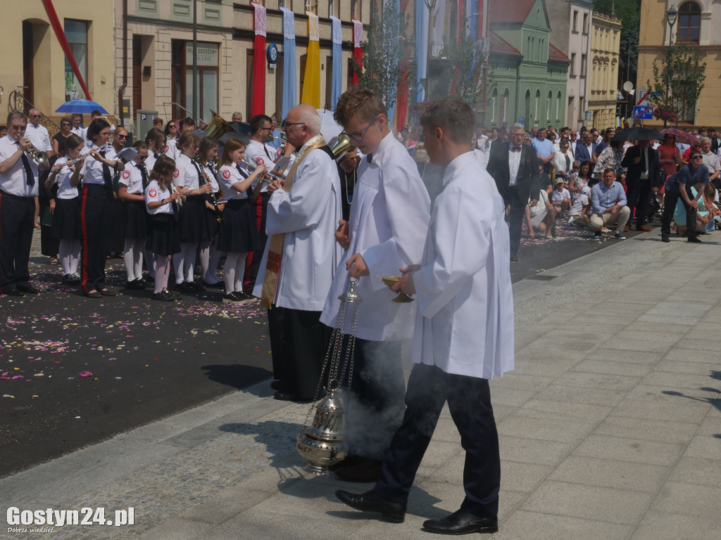 Procesja Bożego Ciała w Krobi