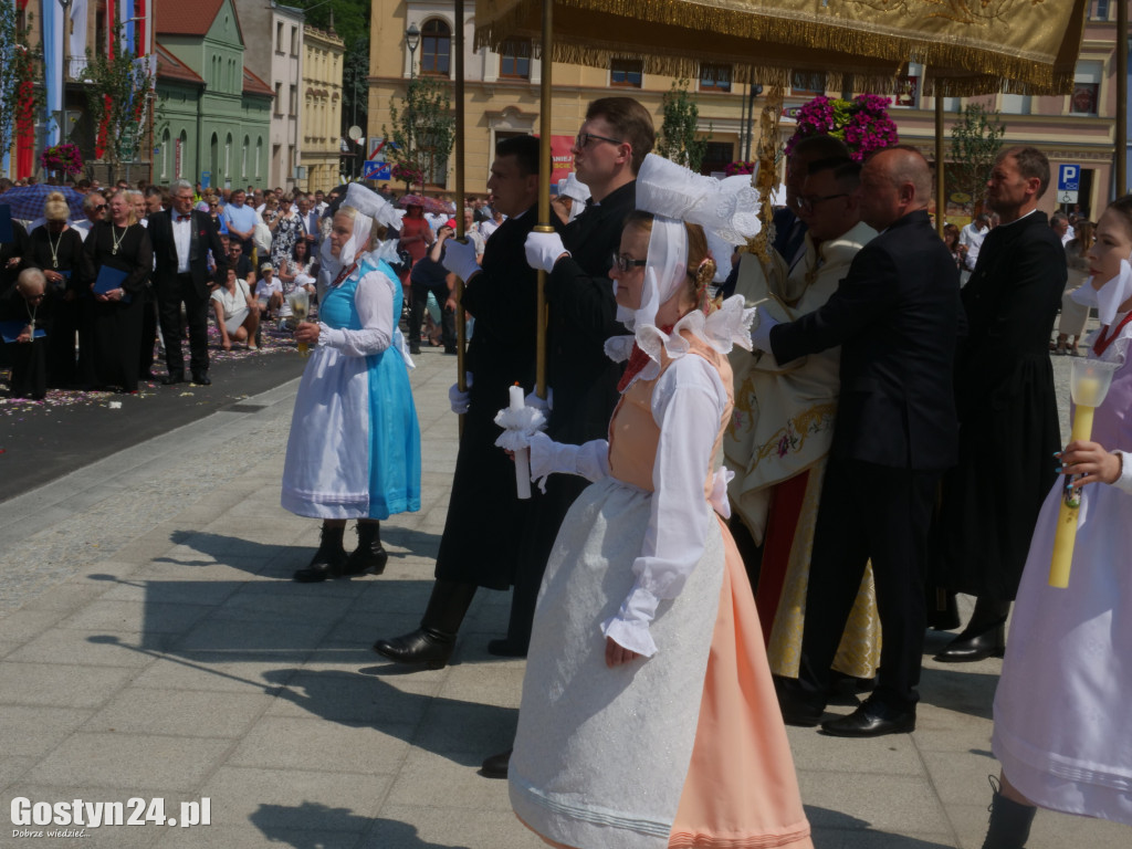 Procesja Bożego Ciała w Krobi