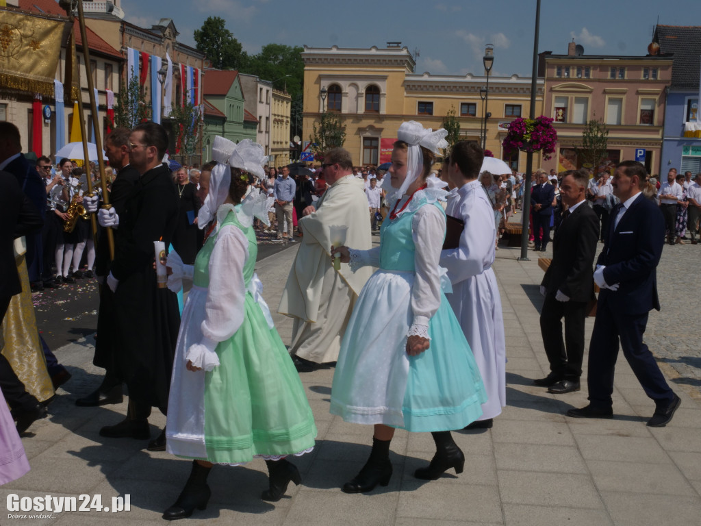 Procesja Bożego Ciała w Krobi