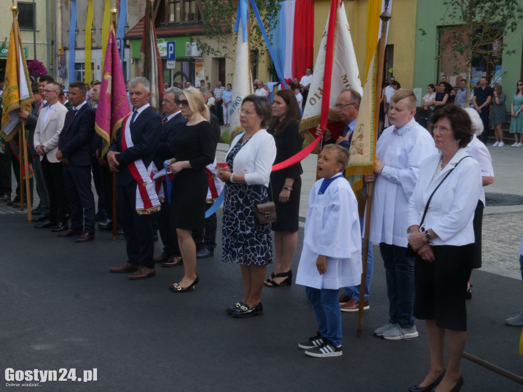 Procesja Bożego Ciała w Krobi